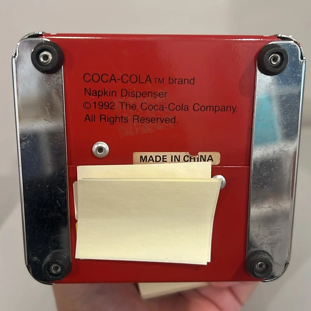 Vintage Coke NAPKIN DISPESER